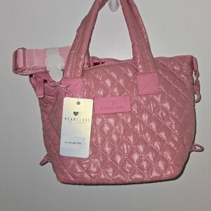 Heartlove Pink Quilted Women's Bag